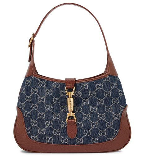 gucci shoulder bag blue|gucci small shoulder bag black.